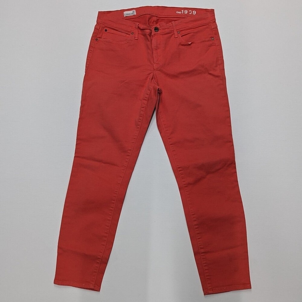Gap Size 31/12 Coral Pink Legging‎ Jean Denim Jeans